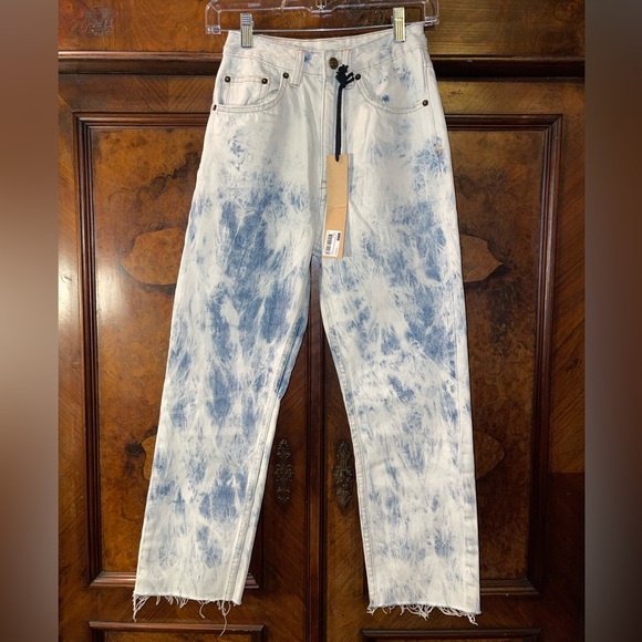 Ksubi Chlo Wasted Jean Bleach Blonde NWT - Picture 2 of 5